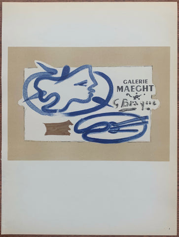 Link to  G. Braque Galerie Maeght #3Lithograph, 1959  Product