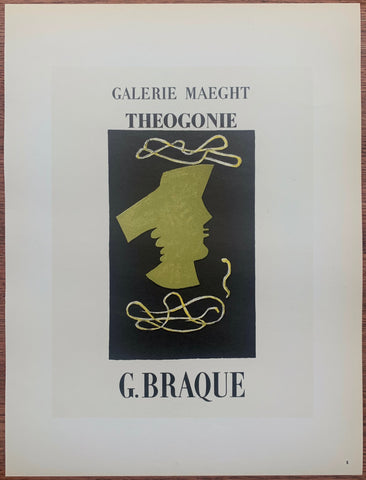 Link to  G. Braque Galerie Maeght Théogonie #5Lithograph, 1959  Product