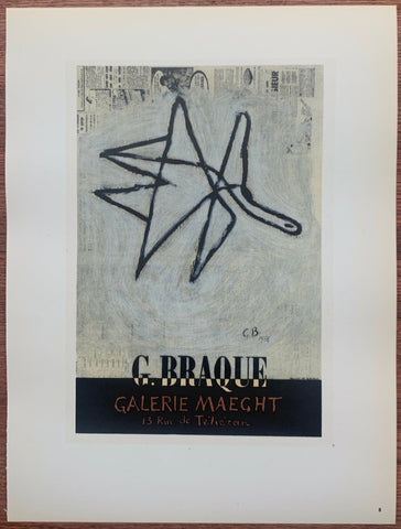 Link to  G. Braque Galerie Maeght #8Lithograph, 1959  Product