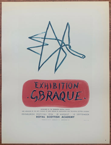 Link to  Exhibition G. Braque #9Lithograph, 1959  Product
