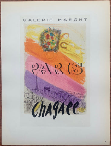 Link to  Chagall Galerie Maeght #21Lithograph, 1959  Product