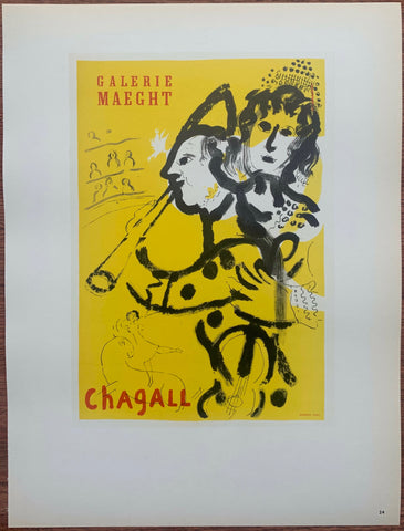 Link to  Chagall Galerie Maeght #24Lithograph, 1959  Product