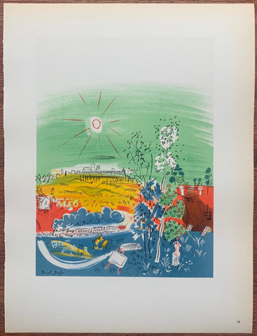 Link to  Dufy Landscape #28Lithograph, 1959  Product