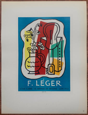 Link to  Leger Louis Carre #34Lithograph, 1959  Product
