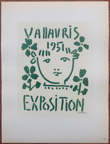 Link to  Picasso Exposition Vallauris #66Lithograph, 1959  Product