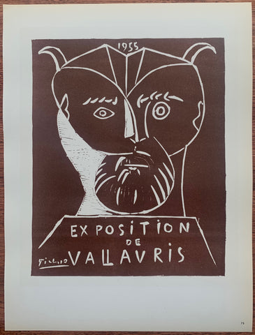 Link to  Picasso Exposition de Vallauris #75Lithograph, 1959  Product