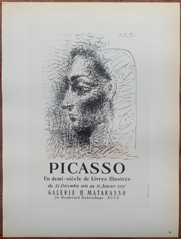 Link to  Picasso Galerie H. Matarasso #82Lithograph, 1959  Product