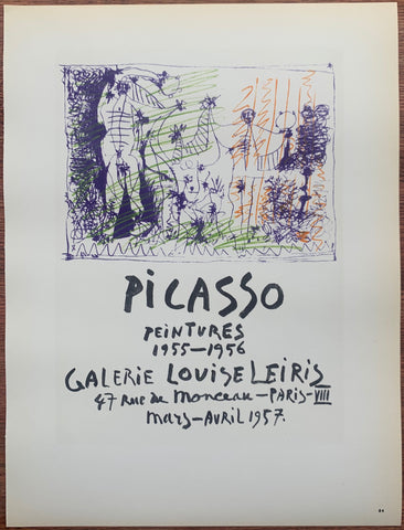 Link to  Picasso Galerie Louise Leiris #84Lithograph, 1959  Product