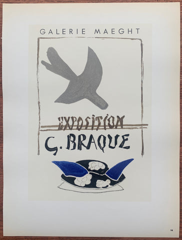 Link to  G. Braque Galerie Maeght #98Lithograph, 1959  Product