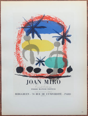 Link to  Miro Constellations #100Lithograph, 1959  Product