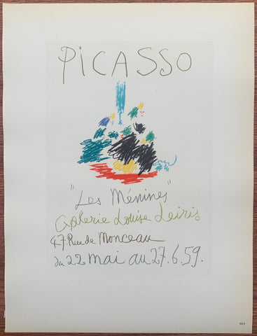 Link to  Picasso Galerie Louise Leiris #101Lithograph, 1959  Product