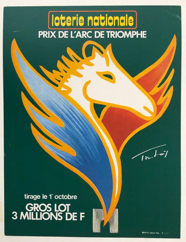 Link to  Loterie Nationale - "Prix de l'Arc de Triomphe"France, C. 1975  Product