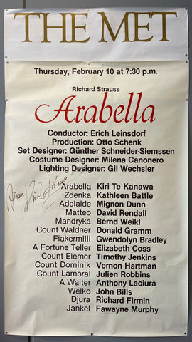Link to  Arabella The Met PosterU.S.A., 1983  Product