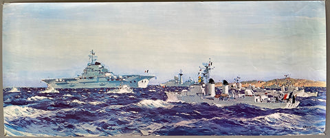 Link to  Ships on Rocky Waters PrintFrance, 1971  Product
