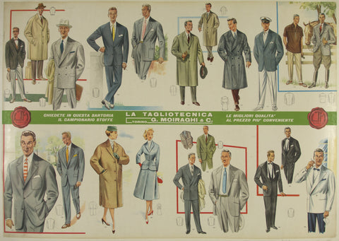 Link to  Men's and Women's Fashion CoatsItaly - c. 1960  Product