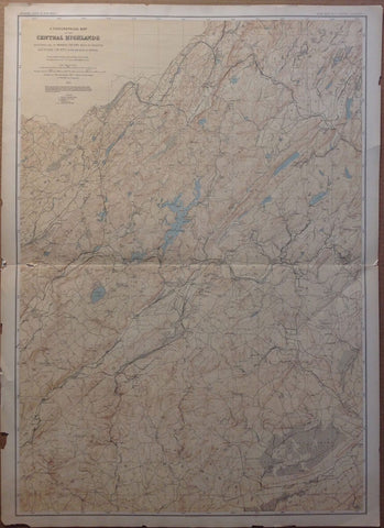 Link to  A Topographical Map of the Central HighlandsU.S.A 1887  Product