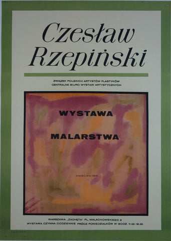Link to  Czeslaw RzepinskiPoland 1966  Product