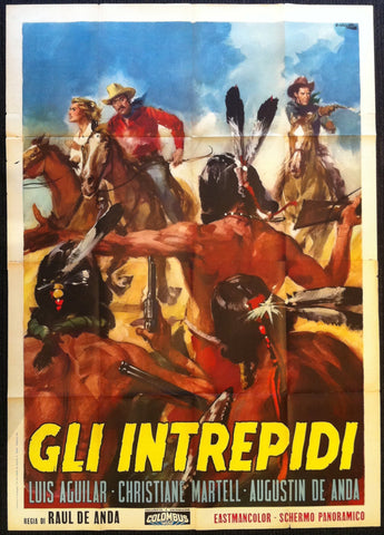 Link to  Gli Intrepidi Italian Film PosterItaly, 1962  Product