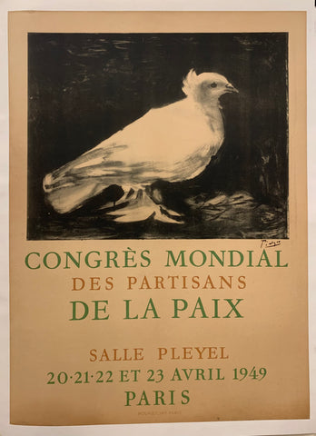 Link to  Congrès Mondial PosterFrance, 1949  Product