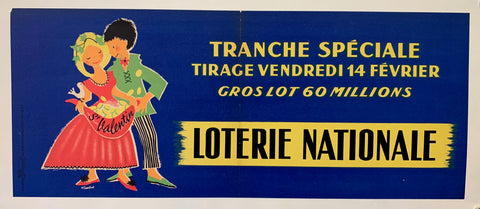 Link to  St. Valentin Loterie Nationale PosterFrance, 1960  Product