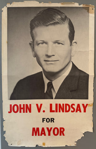 Link to  John V. Lindsay for Mayor PosterUSA, c. 1965  Product