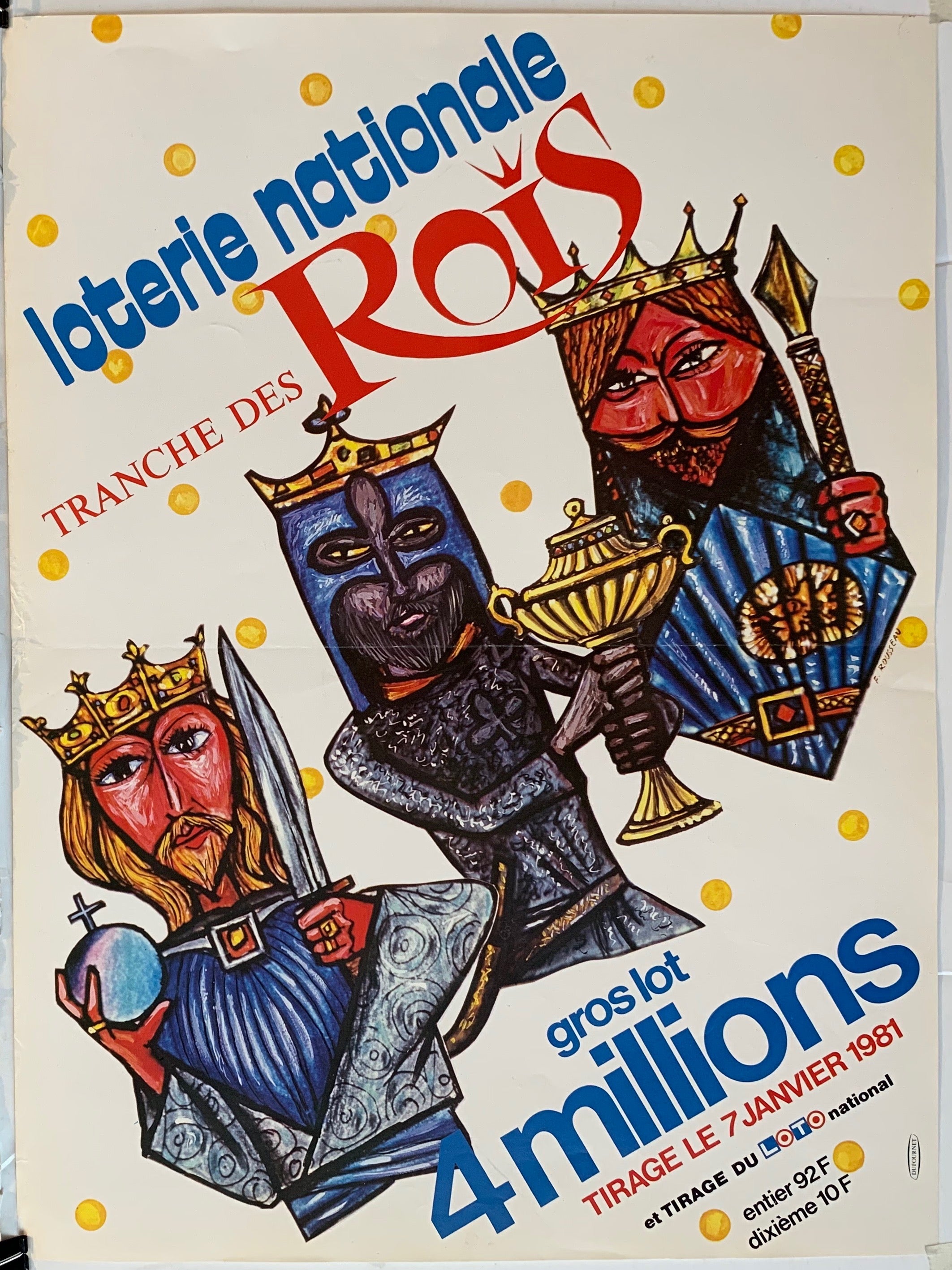 Loterie Nationale - "Tranche des Rois"