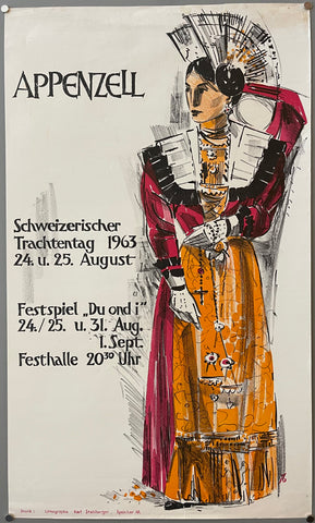 Link to  Appenzell PosterSwitzerland, 1963  Product