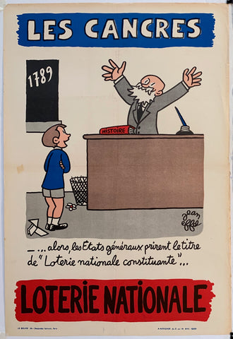 Link to  Loterie Nationale: "alors les etats généraux prirent le titre de 'loterie nationale constituante'..."France, C. 1955  Product