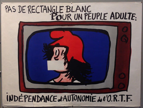 Link to  Pas de Rectangle Blanc Pour Un Peuple AdulteFrance - 1968  Product