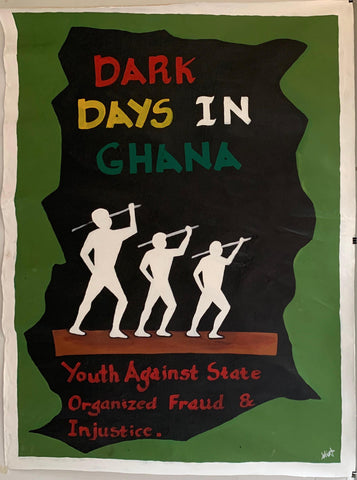 Link to  Dark Days In Ghana Painting ✓GHANA, 2020  Product