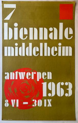 Link to  7 Biennale Middelheim  PosterBelgium, 1963  Product