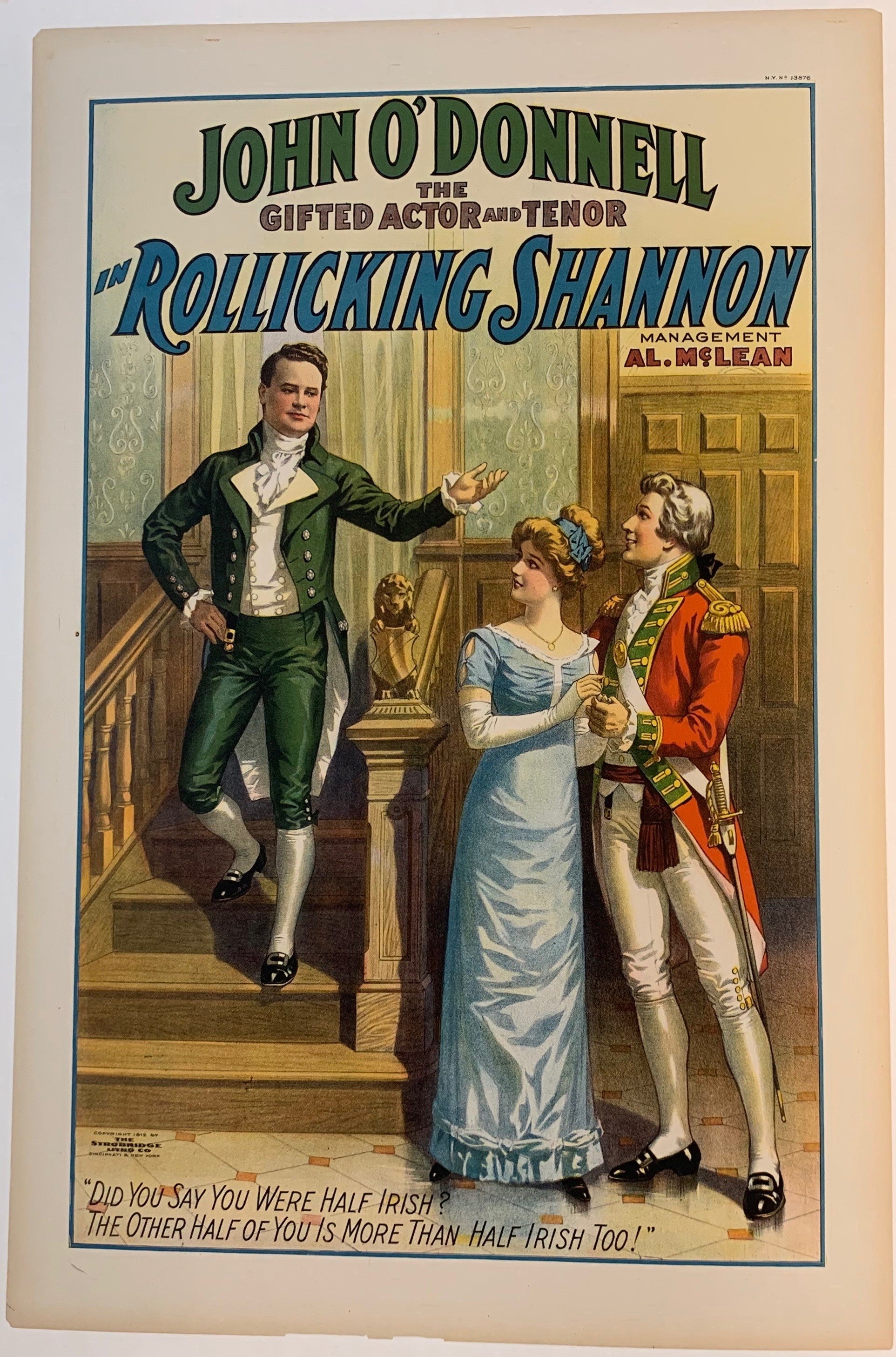 John O' Donnel in "Rollicking Shannon"