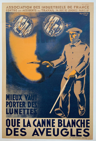 Link to  Que La Canne Blanche Des Aveugles ✓France, 1937  Product
