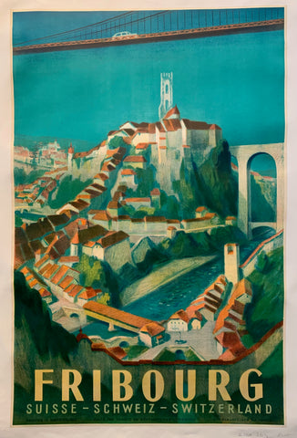 Link to  Fribourg PosterSwitzerland, c. 1930s  Product