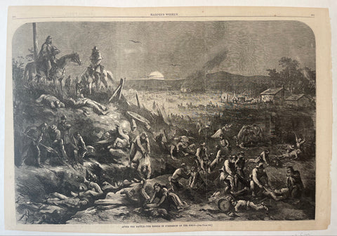 Link to  Harper's Weekly 'After the Battle'U.S.A., 1862  Product