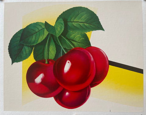 Link to  Four Red Cherries PosterU.S.A., c.1950.  Product