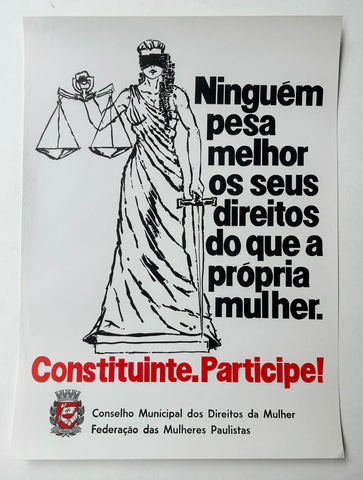 Link to  Constituinte.Participe! PosterBrazil, c. 1980s  Product