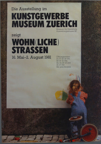 Link to  Kunstgewerbemuseum Zuerich "Wohn (Liche) Strassen"Switzerland, 1981  Product