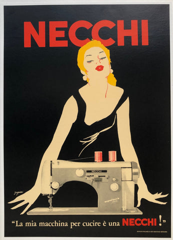Link to  Necchi (Blonde/Black) ✓Italy, C. 1950  Product