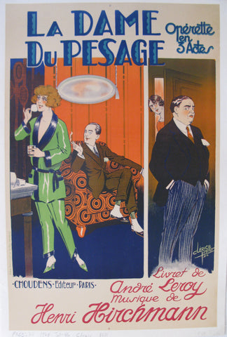 Link to  La Dame Du Pesage PosterFrance, 1924  Product