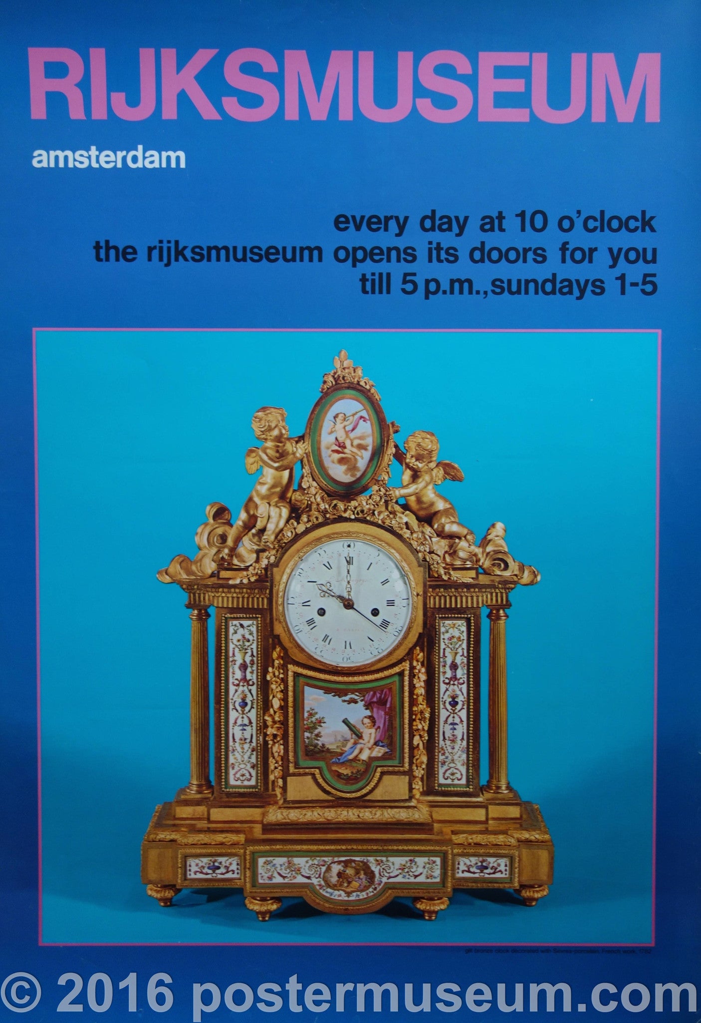 Rijkmuseum Amsterdam Golden Clock