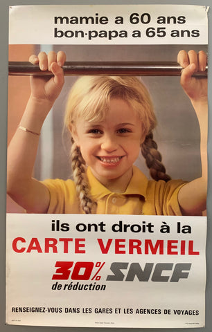 Link to  Ils Ont Droit à la Carte Vermeil PosterFrance, c. 1980  Product