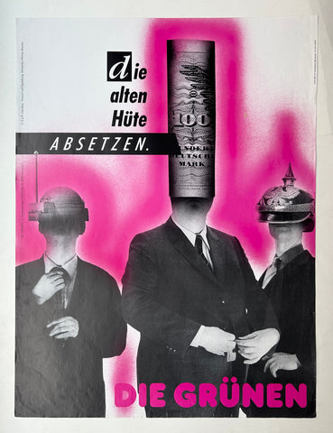 Link to  Die Grünen PosterGermany, c. 1993  Product