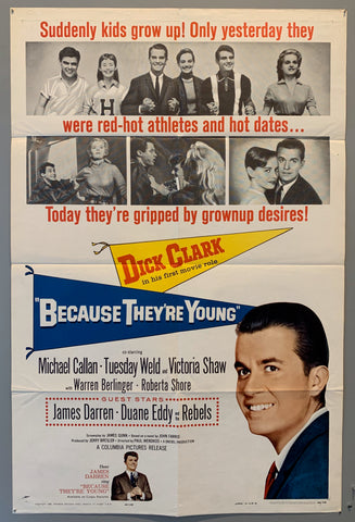 Link to  Because They're YoungU.S.A FILM, 1960  Product