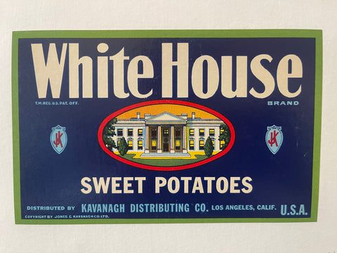 Link to  White House Sweet Potatoes Crate Poster  Product