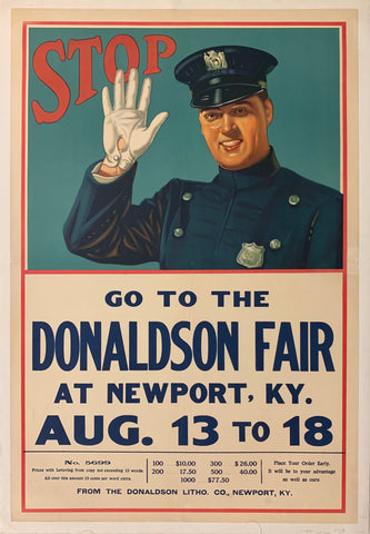 Link to  Go to the Donaldson Fair at Newport KYC. 1920  Product