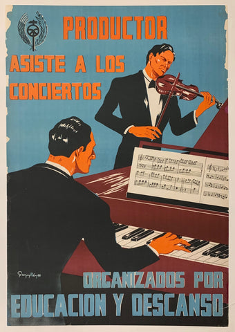 Link to  Organizados Por Educacion Y Descanso PosterFrance, c. 1946  Product