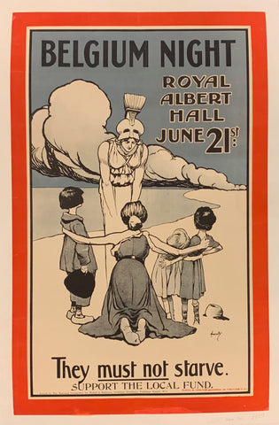 Link to  Belgium Night PosterEngland, c. 1915  Product