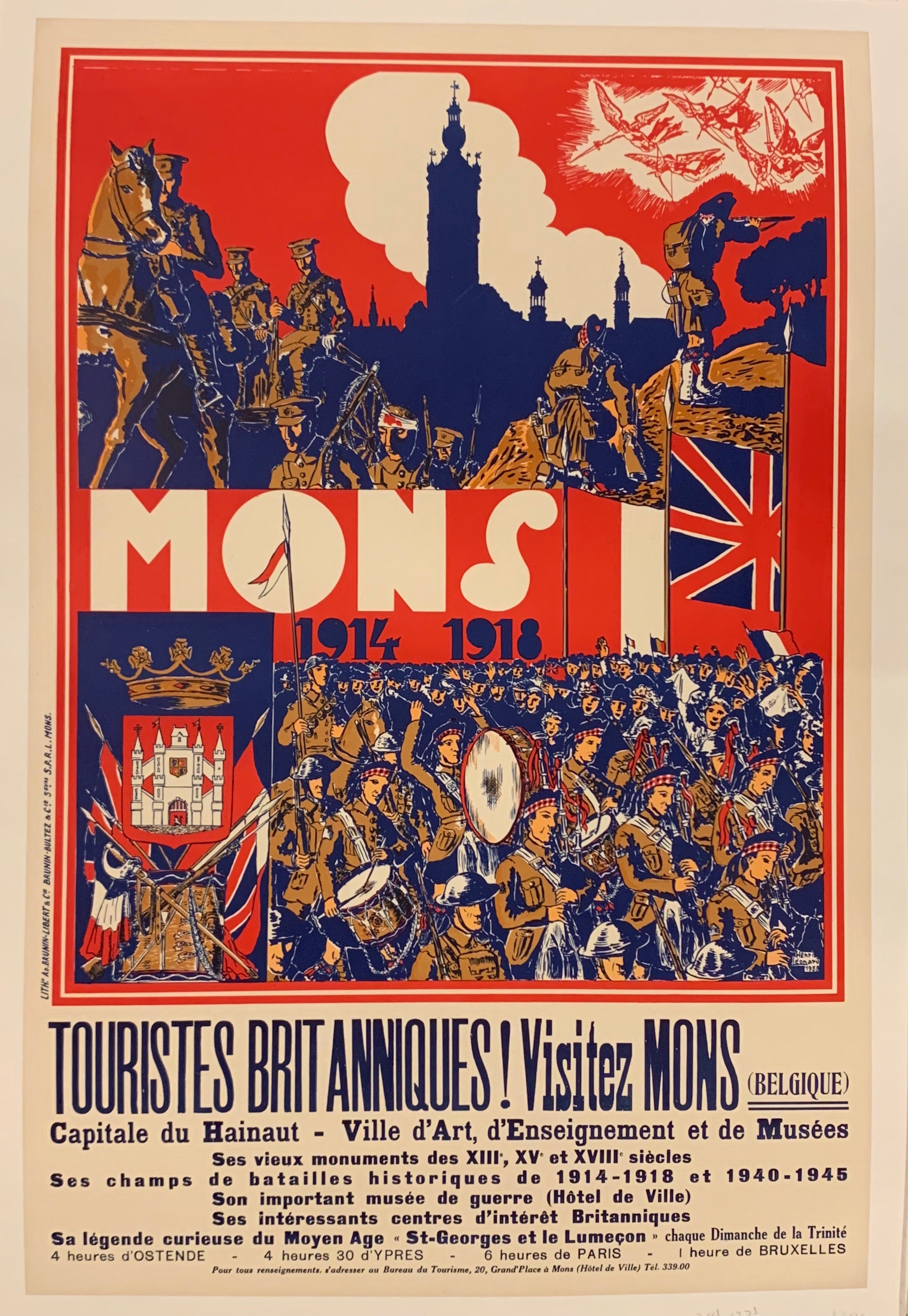 Touristes Britanniques! Poster  ✓