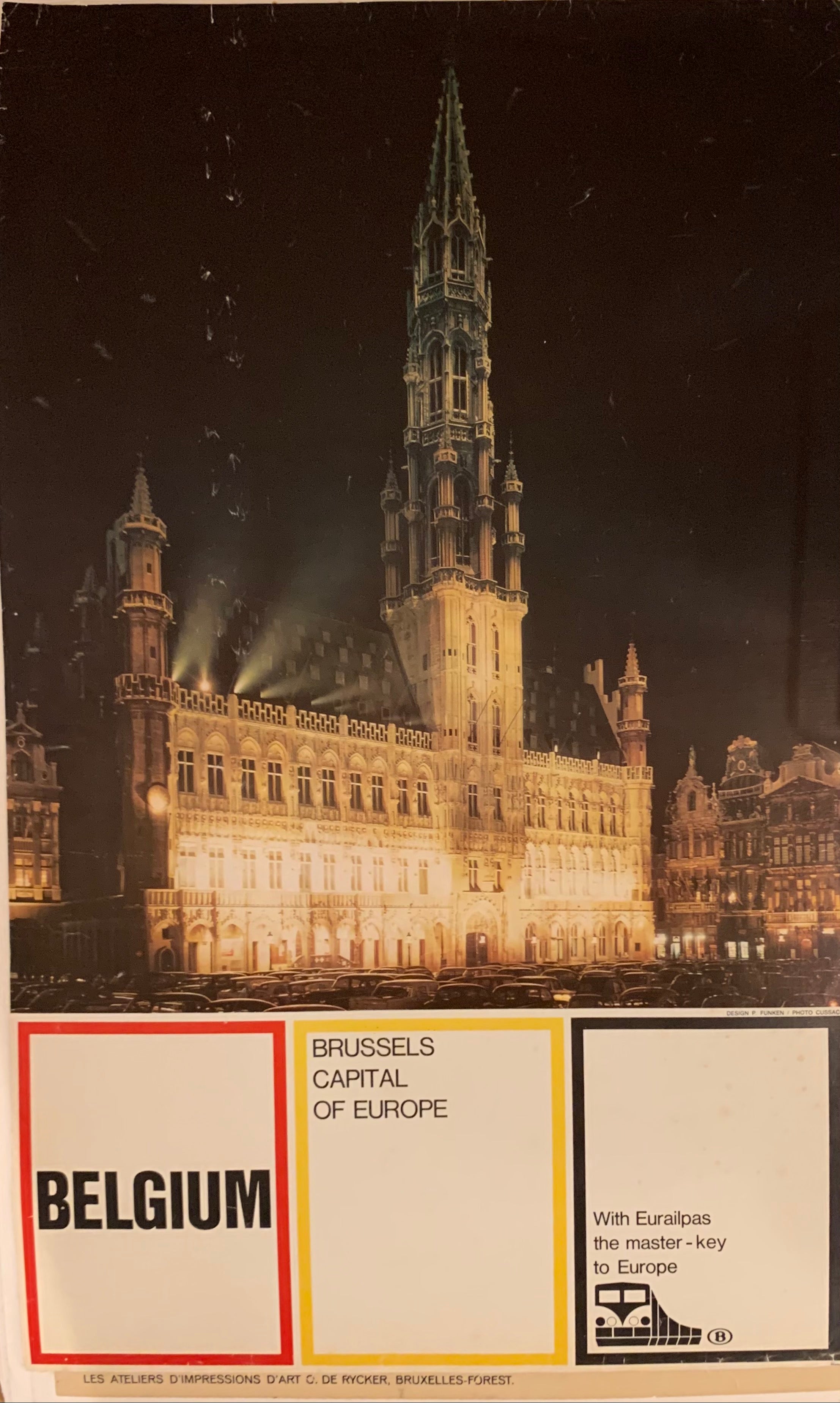 Brussels Capital of Europe Poster ✓